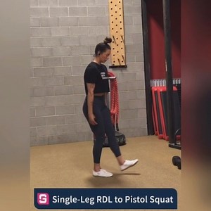 2.8K views · 64 reactions | Six Single-Leg Romanian Deadlift...
