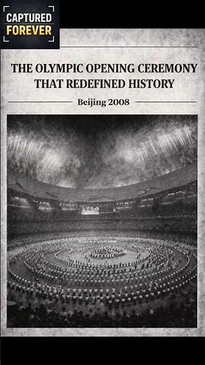 The Olympic Opening Ceremony That Redefined History - Beijing 2008