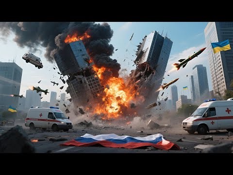 2 minutes ago! The Russian capital is completely destroyed, look what happened!