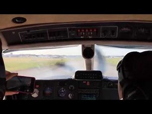 TBM 700 Landing Paris le Bourget LFPB 4K