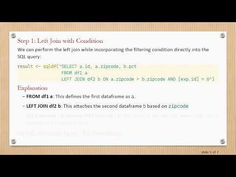 Mastering Selective Left Join in R