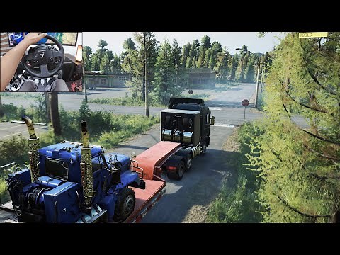 Truck Recovery - SnowRunner | Thrustmaster TX gameplay