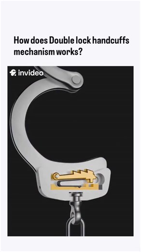 Adnan Bhatt on Instagram: "The double-lock mechanism in handcuffs adds a second layer of security to the standard "single-lock" ratchet system. While the single lock allows the cuff to tighten but not loosen, the double lock immobilises the ratchet completely, preventing it from moving in either direction. How It Works Mechanically The Component: Inside the handcuff casing is a sliding bar or bolt. In standard single-lock mode, this bar sits in a "neutral" position, allowing the spring-loaded pa