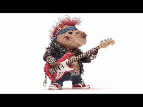 Punk Rock Guinea Pig | Classic Soft Romantic Rock | Fun Musical Vibes