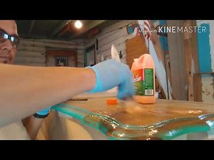 Stripping French Provincial Dresser Top using CitriStrip pt.2