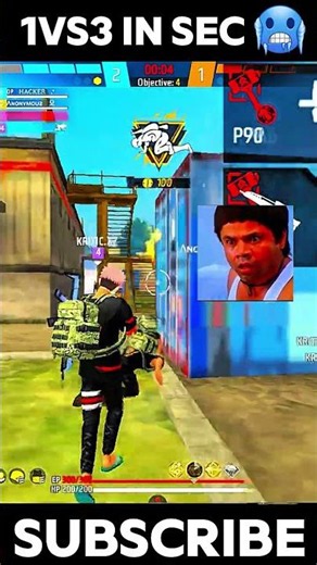 1vs3 In Seconds !💀