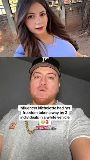 Viral News 🥶 on Instagram: "Influencer Nicholette had her freedom taken away by 3 individuals in a white vehicle in Culiacan Sinaloa Mexico 😳 #nicholette #sinaloa #culiacan #mexico"