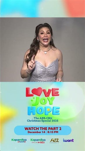 Regine Velasquez-Alcasid invites everyone to watch the #ABSCBNChristmasSpecial2025! ✨