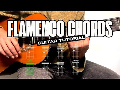 Flamenco guitar chords tutorial for beginners