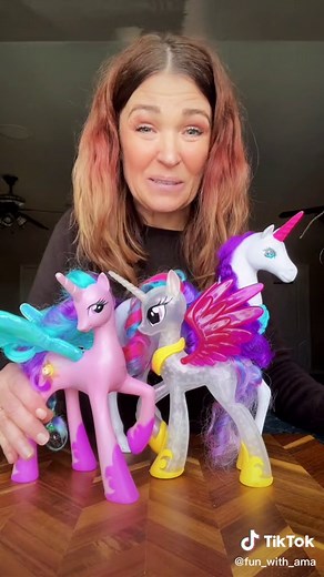 Five Unicorns! #toddlermoms #momsoftiktok #toddler #toddlertiktok #toddlertok #kids #kidstiktok #kidtok #play #toys #song #fingerfamily #unicorn #preschool #learnontiktok