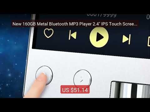 New 160GB Metal Bluetooth MP3 Player 2.4" IPS Touch Screen Ty... — Amazing Value 2026 | Must Have!