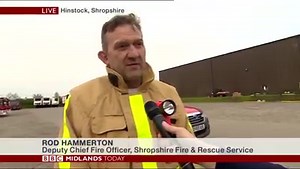 Here's the incredible story of how a warehouse worker walked free despite spending the whole day trapped under tens of thousands of tonnes of cheese in a warehouse in Hinstock. Joanne Writtle was live on BBC Midlands Today minutes after he came out. | BBC Shropshire