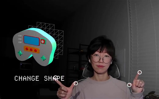 Multidisciplinary artist Kat Zhang is back with a new project, which allows her to change a virtual handheld console with her fingers. Watch: https://80.lv/articles/developer-changes-virtual-handheld-console-with-her-fingers | 80 Level