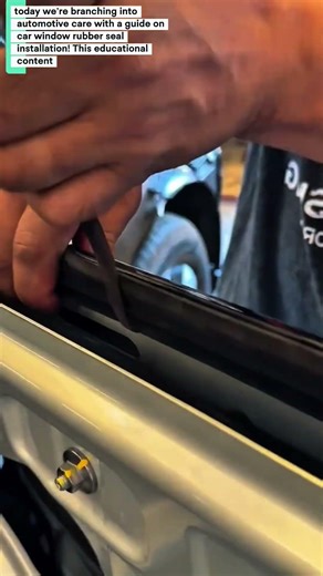 Educational Short - Car Window Rubber Seal Installation: Specs, Process & Benefits"