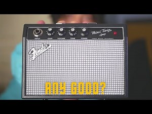 The Fender Mini '65 Twin 2x3" Combo Amp!