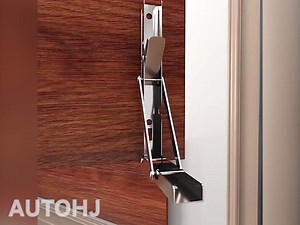 Folding Shelf Brackets Stainless Steel 16 inch 2 Pcs Max Load: 350 lb - Heavy Duty DIY Wall Mounted Collapsible Shelf Bracket, Space Saving for Garage Workstation, Stuff Supports, Table, Workbench