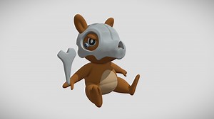 Cubone from Pokemon Reboot WIP - 3D model by iva_tsvetkova