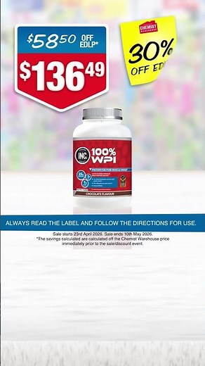 Mother's Day Catalogue Specials at Chemist Warehouse
