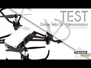 Drone Tello DJI programmable scratch - Démonstration