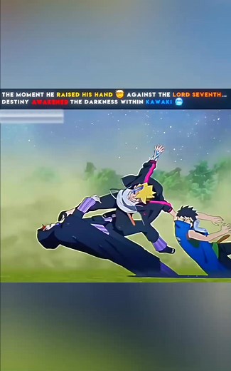 275K views · 9.2K reactions | The Moment He Raised His Hand Against The Lord Seventh...Destiny Awakened The Darkness Within Kawaki ⚔️ | Naruto Anime Reels | Facebook
