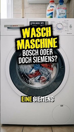 Bosch oder Siemens? Was ist der Unterschied? #Waschmaschine #reparatur #diy #ersatzteilshop