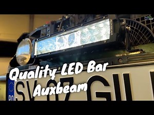 Upgrade Your Lights! Auxbeam 12 Inch 5D-Pro 12000LM LED Bar Review