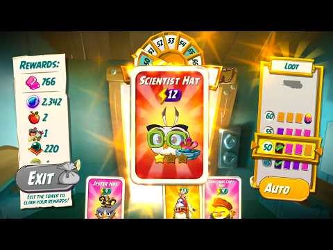 NEW Secret Hats in Angry Birds 2 Tower of Fortune! (Scientist Hat Set 2026)