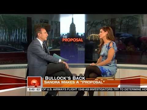Sandra Bullock on Today Show