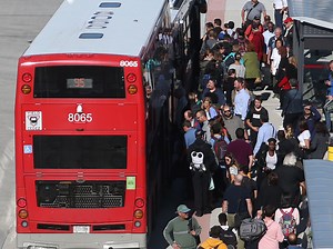 Trains received positive reaction, bus connections not so much