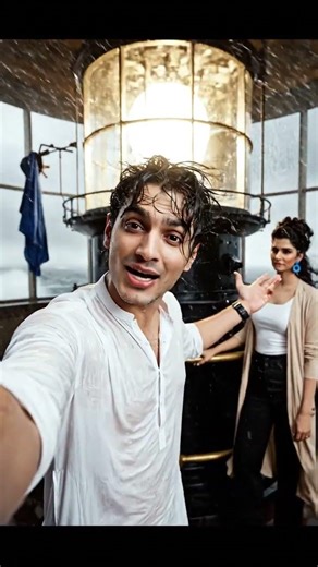 Life Inside a Lighthouse | Wind, Rain & Determination”#LighthouseLife#StormyVlog#SeaLife