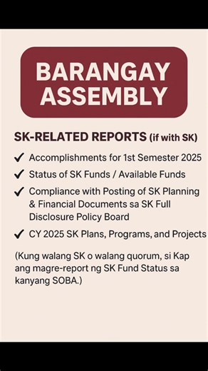 #BarangayAssembly #sangguniangkabataan2025 | Barangay Secretary