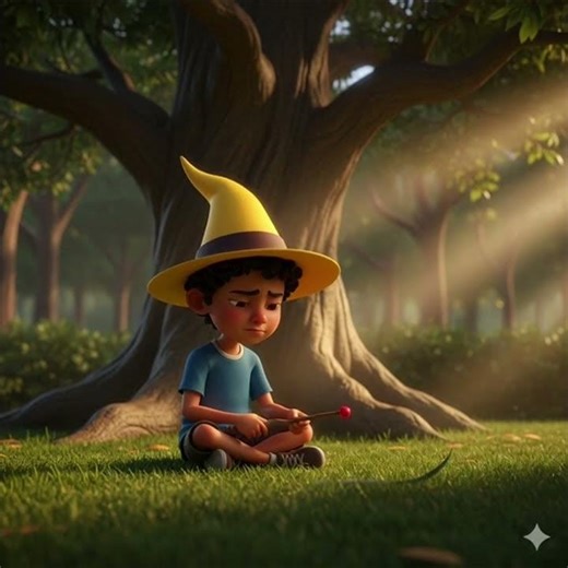 Maya with magic sticks #dream and parrot 