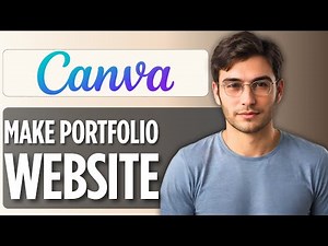 How To Create A Portfolio With Canva 2025 | FREE Portfolio Website Tutorial