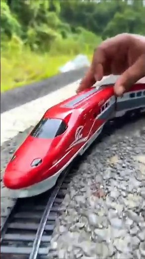 Unstoppable Red Bullet Train! 🚄🔥😎💨
