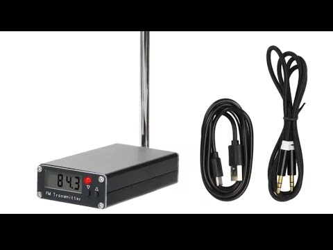 Mini transmiter FM 0,5 W - TZT FM-D5W2 z AliExpress