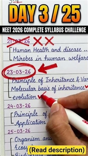 🔥Day 3/25 NEET revision series #neet #neetaspirents #study #viral