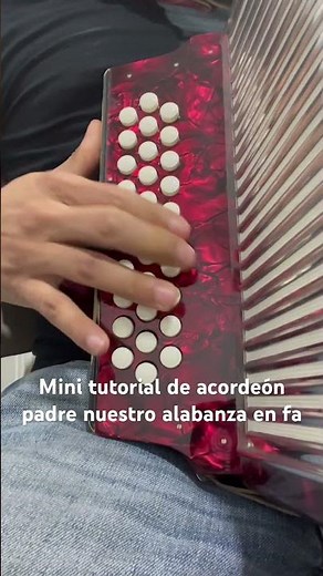 Mini tutorial de acordeón prometí aceptar tu palabra fa estilo los hermanos Mendez