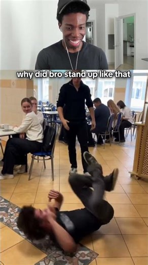 why did bro stand up like that