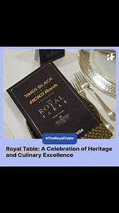 Royal Table: A Celebration of Heritage and Culinary Excellence Royal Table, a signature experience by Times Black and ICICI Bank, redefined luxury with heritage, craftsmanship, and conversation. Hosted by Rocky Mohan, the debut evening unveiled the culinary traditions of Mewar and Malwa, graced by The Royals of Bhainsrorgarh. More than fine dining, Royal Table was a statement of refinement, reflecting India’s evolving luxury. | Indiatimes