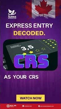 Express Entry Explained in Simple Words 🇨🇦 | Canada PR Process 2026 | Sawa Immigration #canada