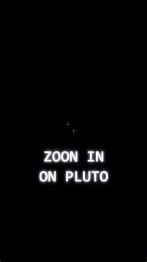 Zoom in on PLUTO