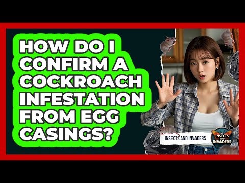 How Do I Confirm A Cockroach Infestation From Egg Casings? - Insects and Invaders