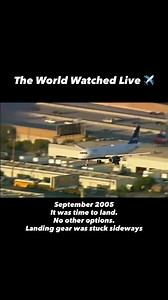 A flawless display of airmanship under pressure. ✈️🔥 JetBlue Flight 292 was supposed to be a routine trip from Burbank to New York… until the crew discovered the nose gear was jammed sideways. On September 21, 2005, Captain Scott Burke and his team faced every pilot’s nightmare — an abnormal nose gear position in an Airbus A320-232 (N536JB) with 142 passengers onboard. Dodging the risk of sparks, fire, and structural damage, they circled for hours to burn fuel before attempting the landing. Whe