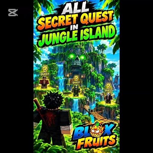 How to Complete ALL Jungle Island Secret Quests in Blox Fruits! 🌴🔥 (Full Guide)
