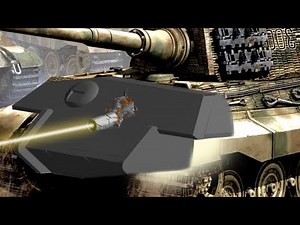 203mm B-4 Howitzer vs Tiger 2 | G-620 AC | Armor Penetration Simulation