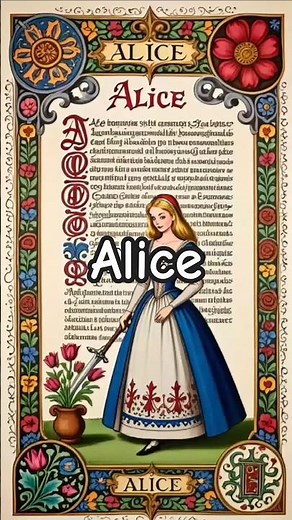 Name meaning Alice #etymology #wordorigins