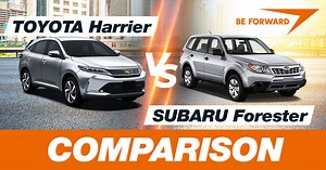 Toyota Harrier vs Subaru Forester: SUV Comparison (2024 Update)