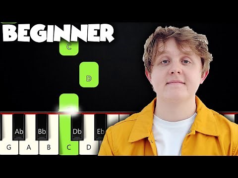 Before You Go - Lewis Capaldi | BEGINNER PIANO TUTORIAL + SHEET MUSIC by Betacustic