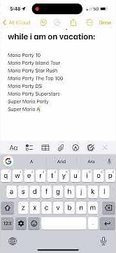 Requests for games updated for Vacation..