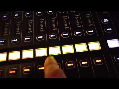 Midas M32r M32 X32 workflow using shortcut keys